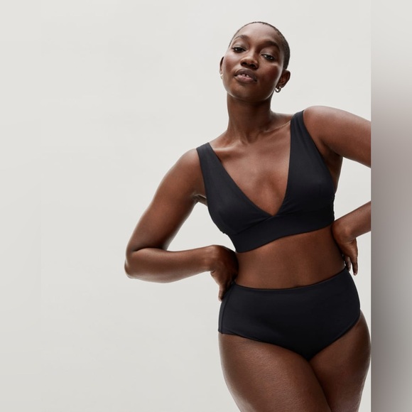 NWT Everlane The Triangle Bikini Top - Picture 2 of 9